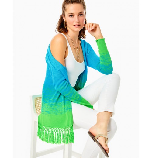 Tatum Ombre Fringe Cardigan Tatum Ombre Fringe Cardigan
