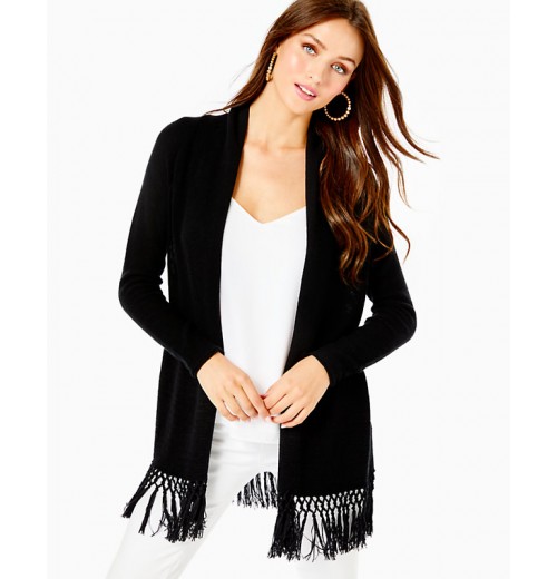 Tatum Long Fringe Hem Cardigan Tatum Long Fringe Hem Cardigan