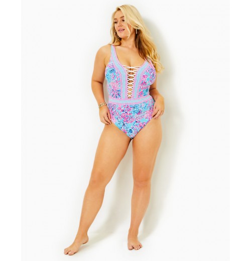 Caseylee Lattice One-Piece Swimsuit Caseylee Lattice One-Piece Swimsuit