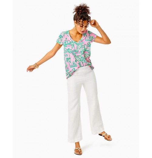 31" Deri Linen Palazzo Pant 31" Deri Linen Palazzo Pant