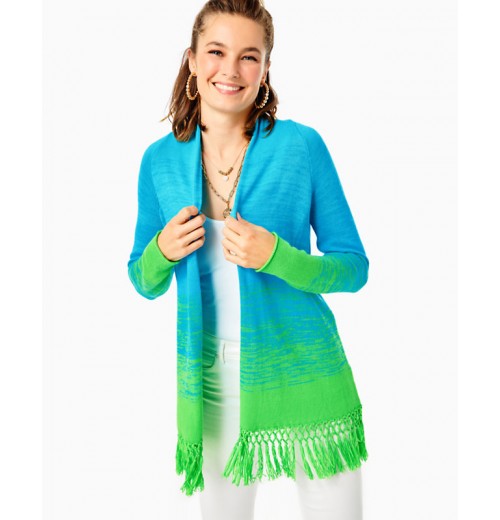 Tatum Ombre Fringe Cardigan Tatum Ombre Fringe Cardigan