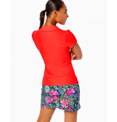UPF 50+ Luxletic Frida Puff Sleeve Polo UPF 50+ Luxletic Frida Puff Sleeve Polo