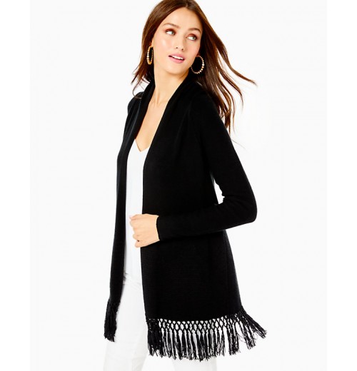 Tatum Long Fringe Hem Cardigan Tatum Long Fringe Hem Cardigan
