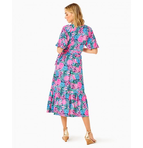 Brantley Midi Wrap Dress Brantley Midi Wrap Dress