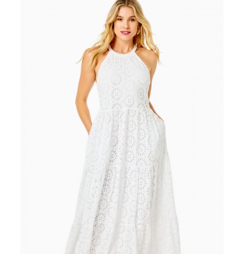 Beccalyn Eyelet Maxi Dress Beccalyn Eyelet Maxi Dress