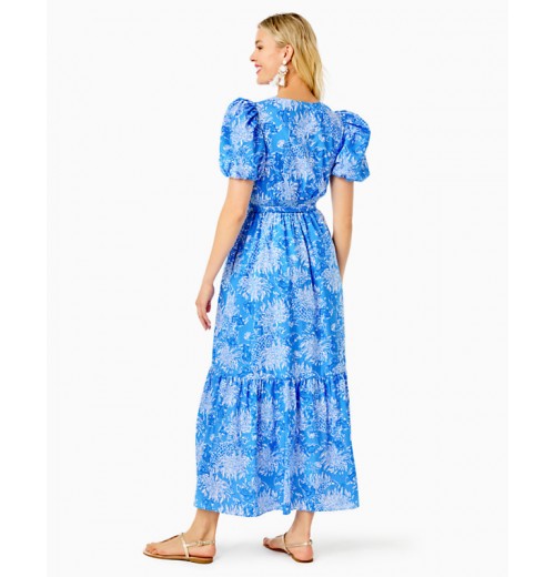 Ezralyn Short Sleeve Cotton Maxi Dress Ezralyn Short Sleeve Cotton Maxi Dress