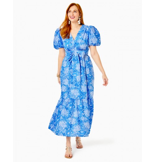 Ezralyn Short Sleeve Cotton Maxi Dress Ezralyn Short Sleeve Cotton Maxi Dress