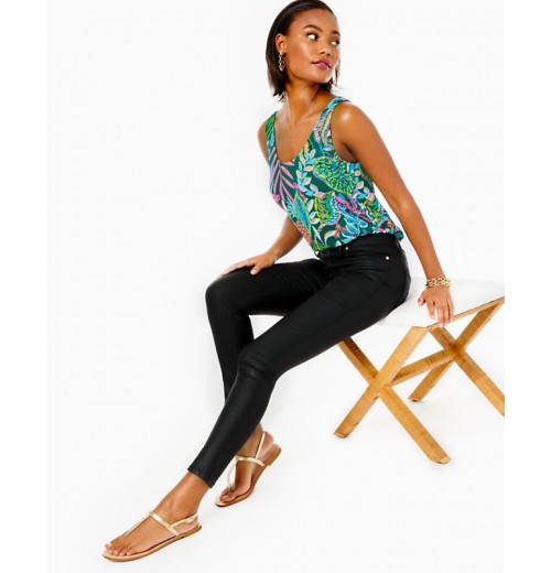 29" Eagan High-Rise Stretch Coated Jean 29" Eagan High-Rise Stretch Coated Jean