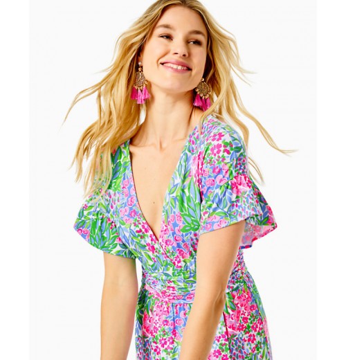 Juliet Ruffle Midi Dress Juliet Ruffle Midi Dress