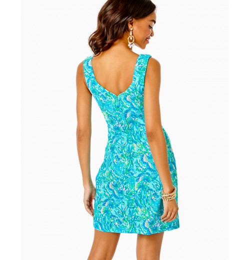 Del Rey Stretch Shift Dress Del Rey Stretch Shift Dress