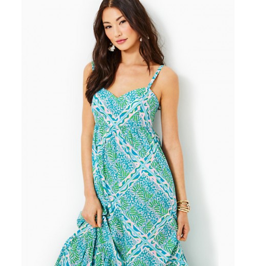 Hiedi Cotton Maxi Dress Hiedi Cotton Maxi Dress
