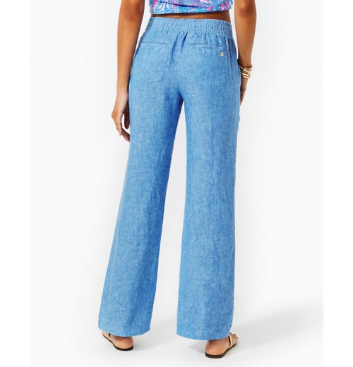 32" Deri Linen Palazzo Pant 32" Deri Linen Palazzo Pant