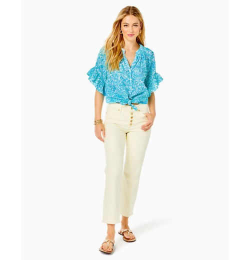 27" South Ocean High Rise Straight Leg Jean 27" South Ocean High Rise Straight Leg Jean