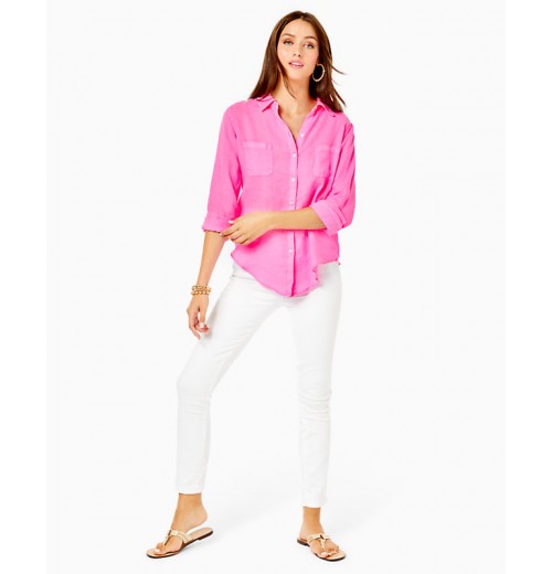Sea View Button Down Top Sea View Button Down Top