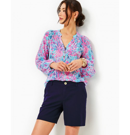 7" Shara Mid-Rise Stretch Short 7" Shara Mid-Rise Stretch Short