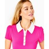 UPF 50+ Luxletic Frida Puff Sleeve Polo UPF 50+ Luxletic Frida Puff Sleeve Polo