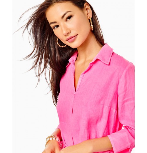 Pilar Linen Tunic Dress Pilar Linen Tunic Dress