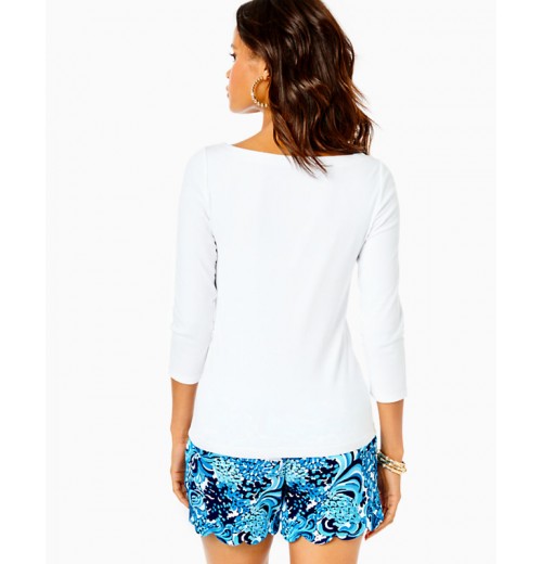 Halee 3/4-Sleeve Top Halee 3/4-Sleeve Top
