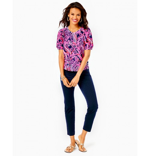 29" Kelly Textured Ankle Length Skinny Pant 29" Kelly Textured Ankle Length Skinny Pant