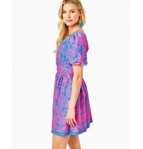 Suzie Short Sleeve Cotton Dress Suzie Short Sleeve Cotton Dress