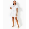 Charlet Short Sleeve Linen Dress Charlet Short Sleeve Linen Dress