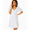 Iralee Linen Wrap Dress Iralee Linen Wrap Dress